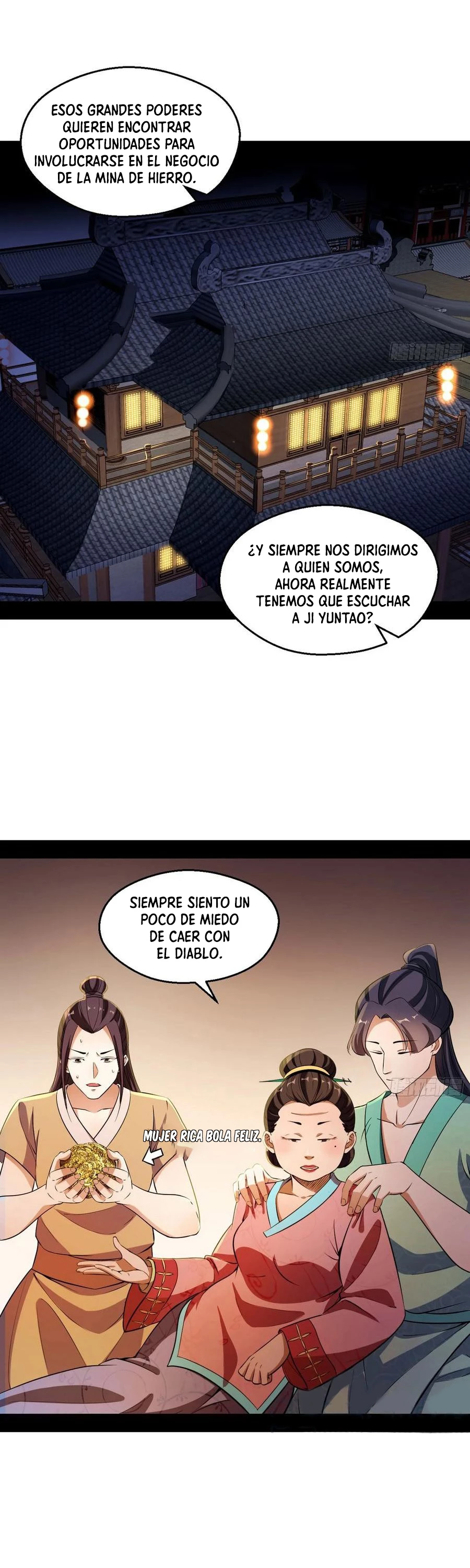 Soy un Dios Maligno capítulo 74.1, página 3