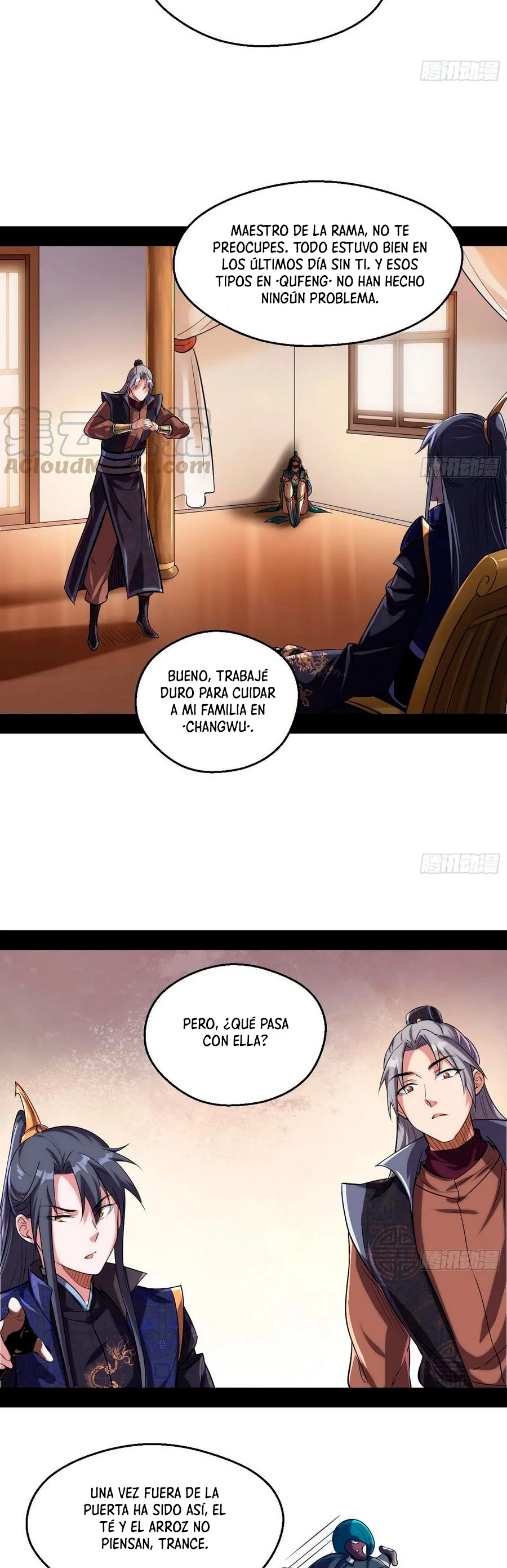 Soy un Dios Maligno capítulo 77.1, página 28