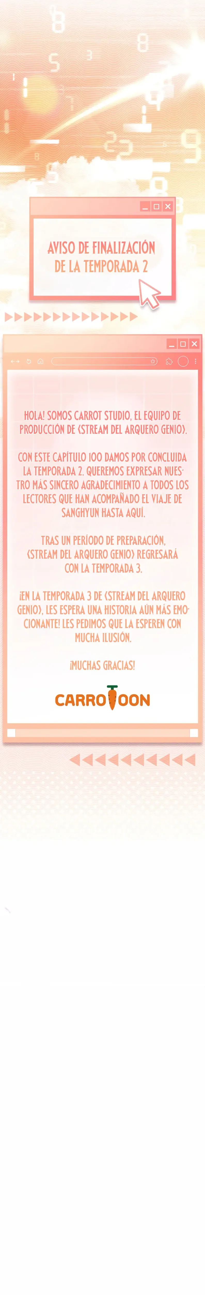 Stream del Arquero Genio capítulo 100, página 45