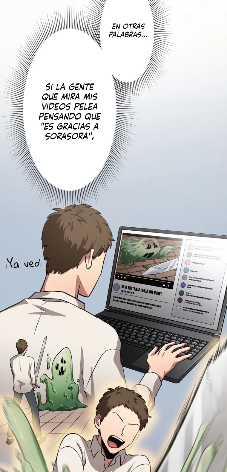 Subí de nivel por volverme influencer capítulo 2, página 41