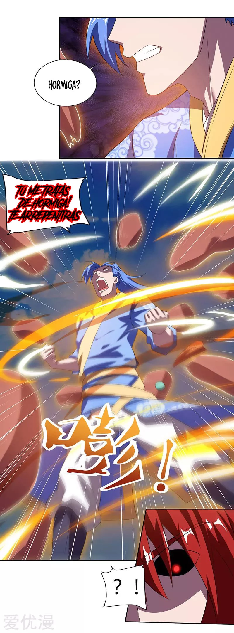 Subiendo de nivel fuerte capítulo 100, página 3