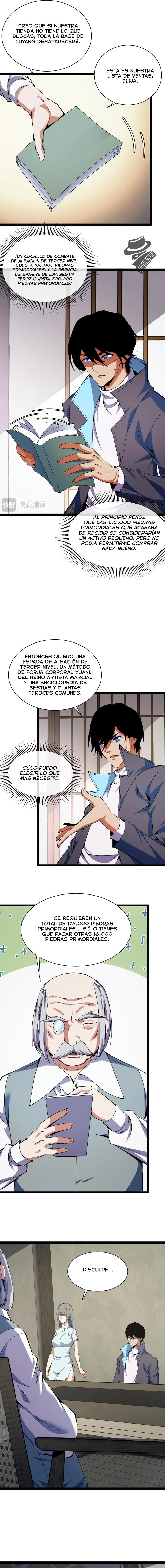 Subo de Nivel Recolectando Todo capítulo 14, página 4