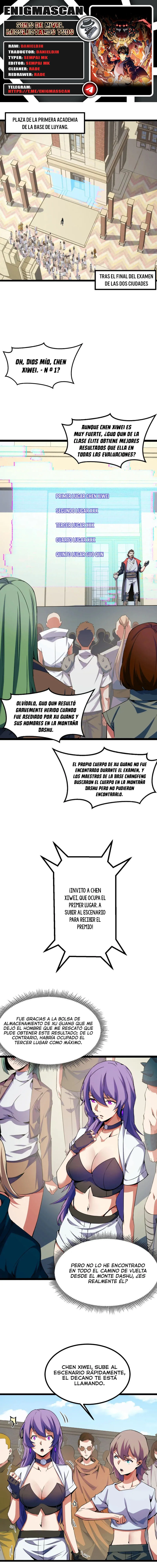 Subo de Nivel Recolectando Todo capítulo 15, página 1