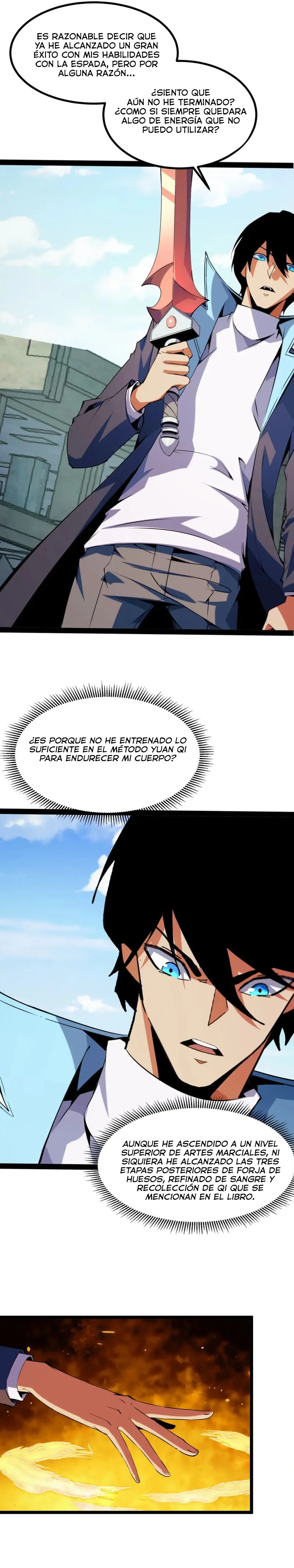 Subo de Nivel Recolectando Todo capítulo 15, página 8