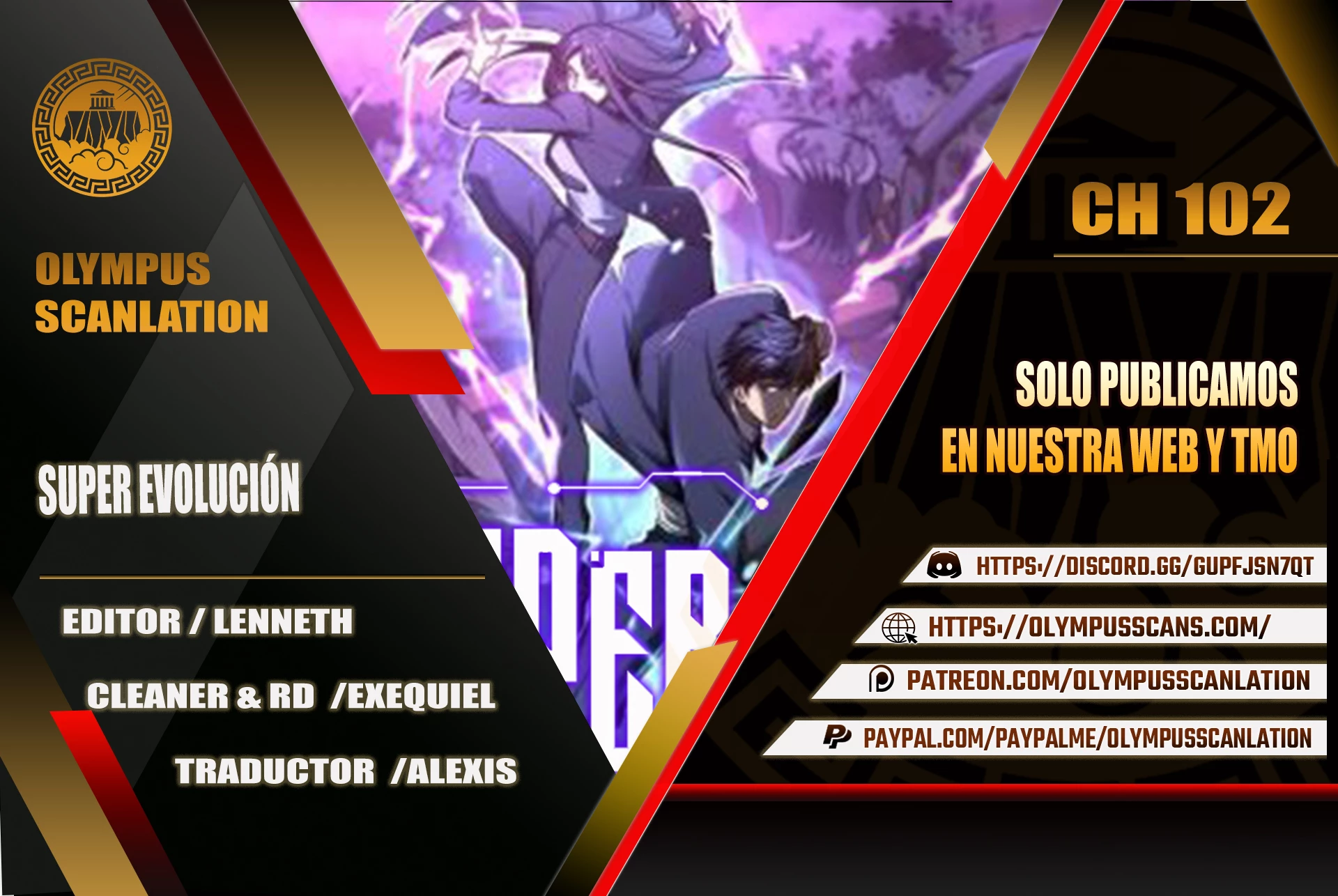 Super Evolución capítulo 102, página 1