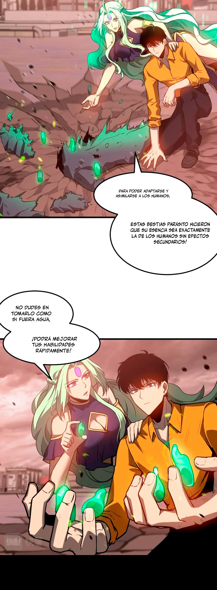 Super Evolución capítulo 110, página 37