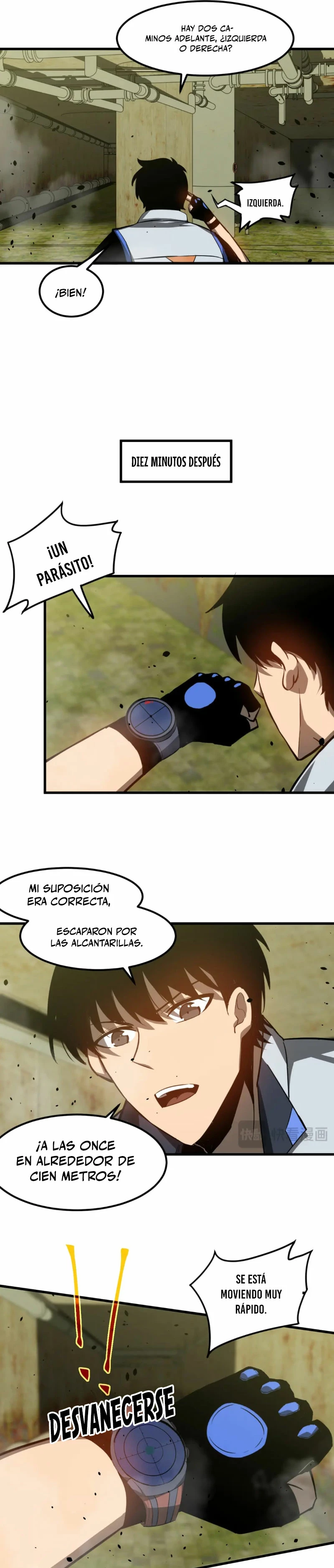 Super Evolución capítulo 124, página 6