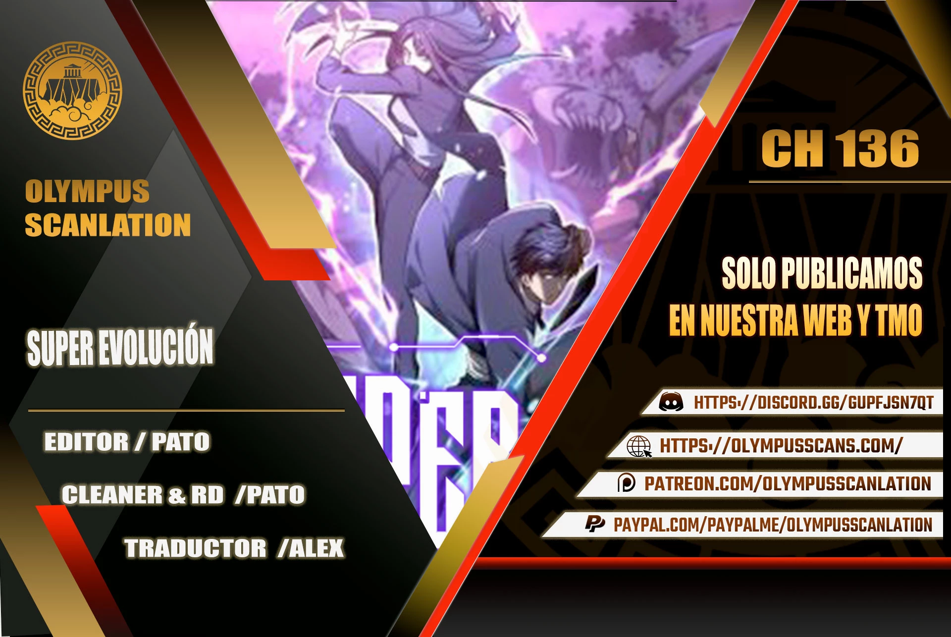 Super Evolución capítulo 136, página 1