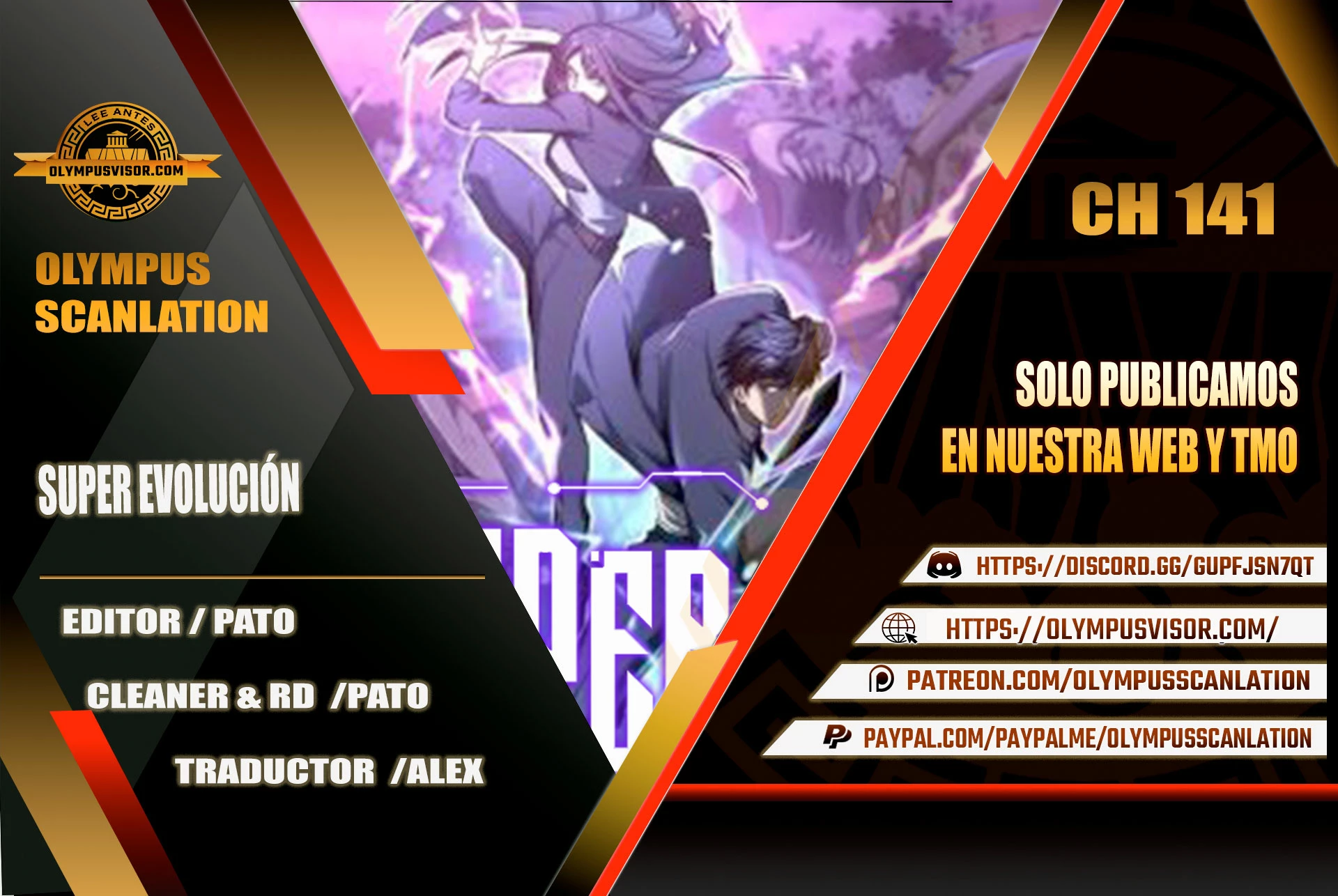 Super Evolución capítulo 141, página 1