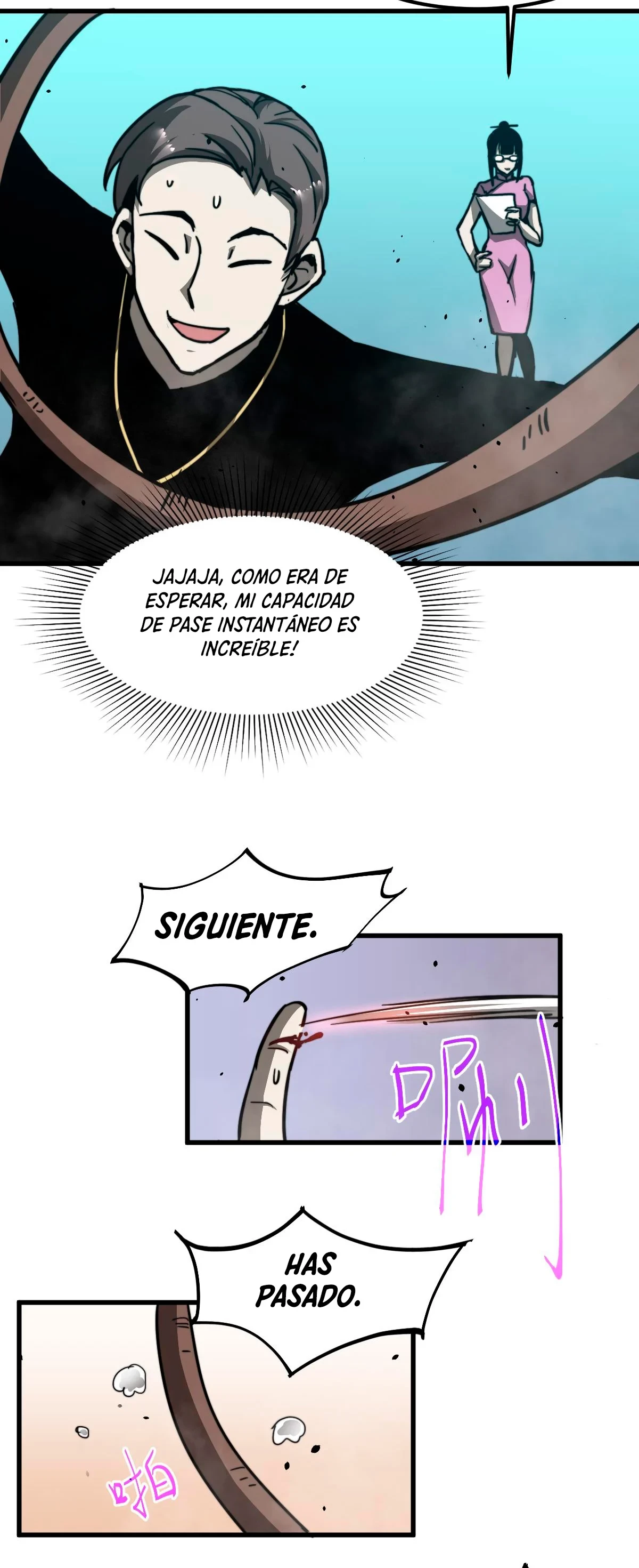 Super Evolución capítulo 30, página 17