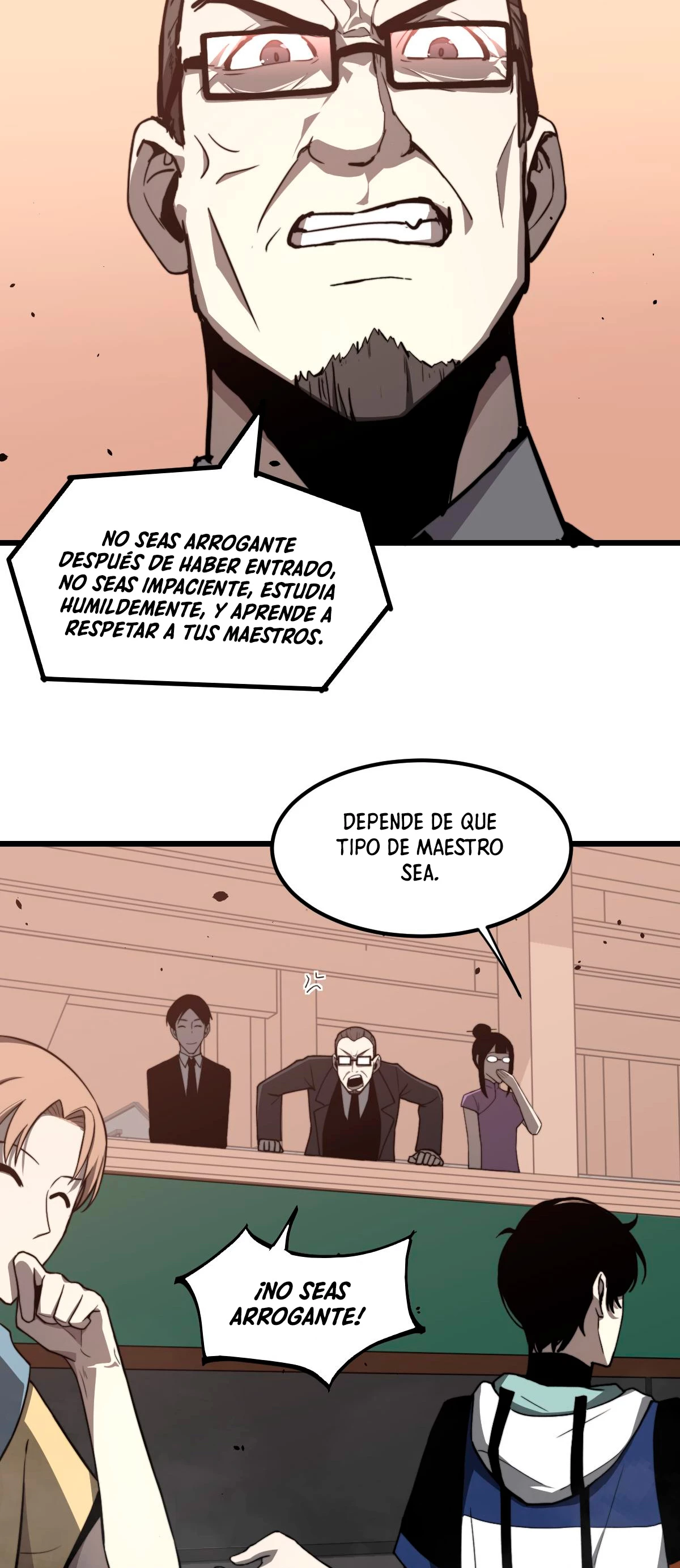 Super Evolución capítulo 33, página 56