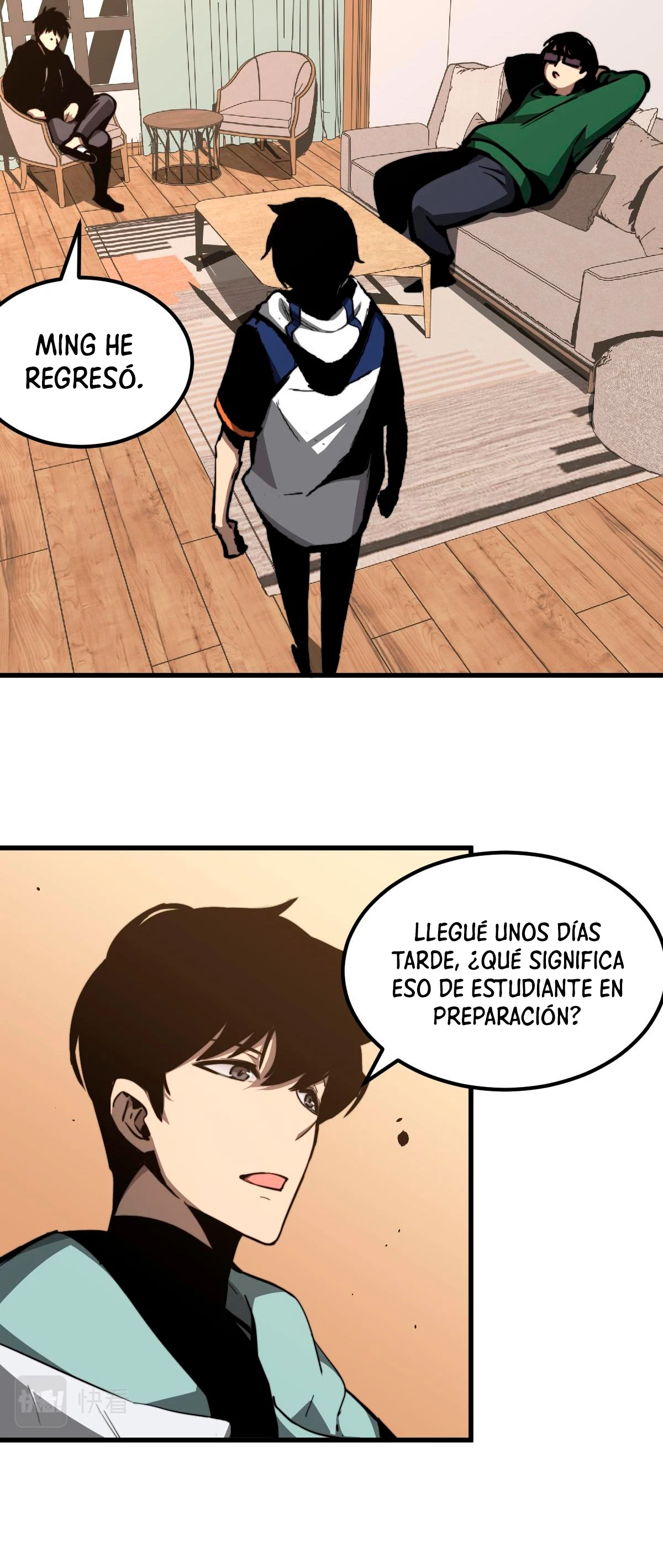 Super Evolución capítulo 35, página 20