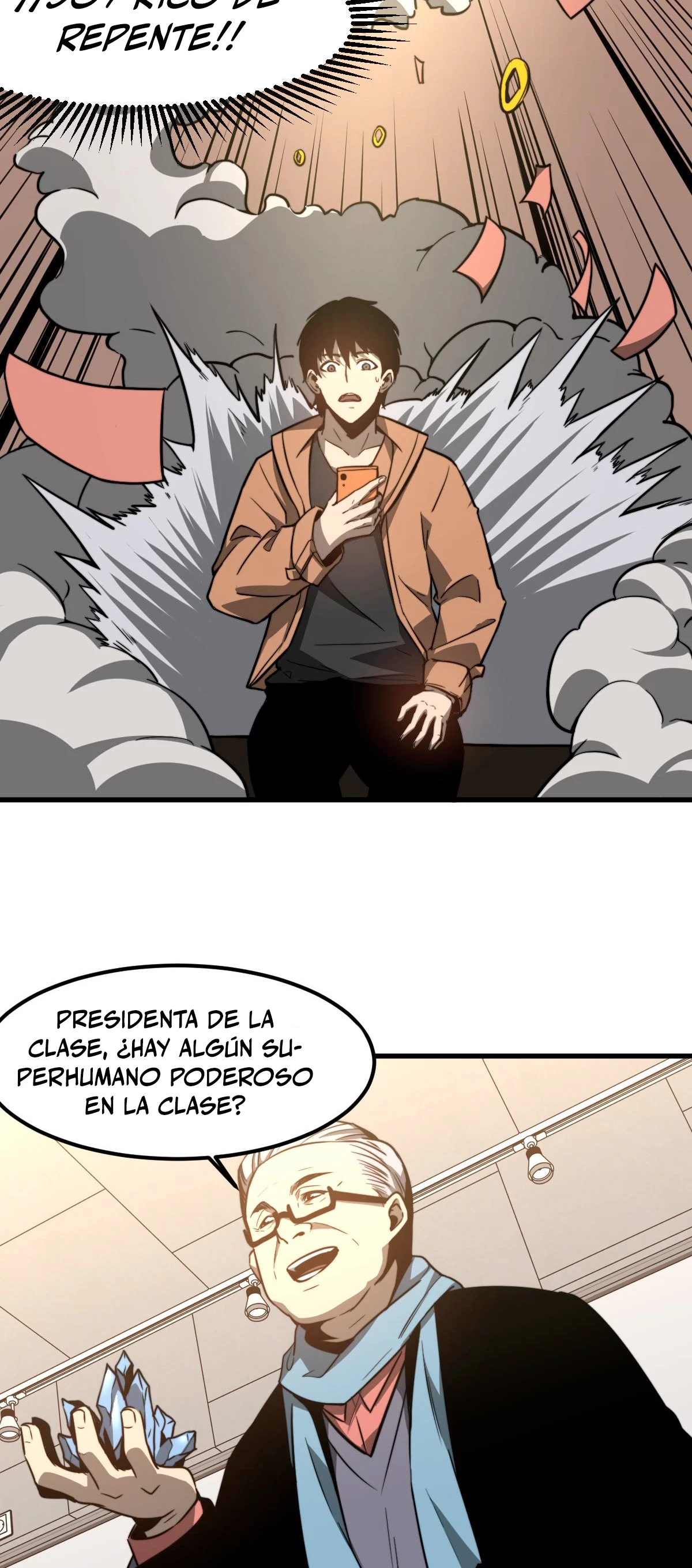 Super Evolución capítulo 55, página 15