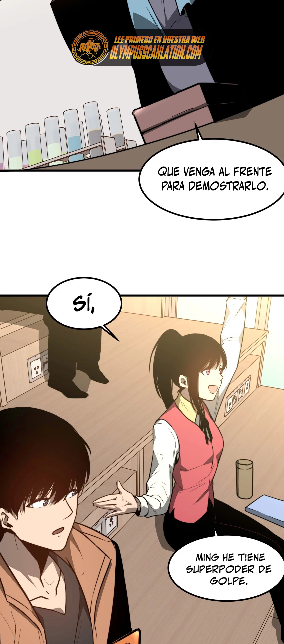 Super Evolución capítulo 55, página 16