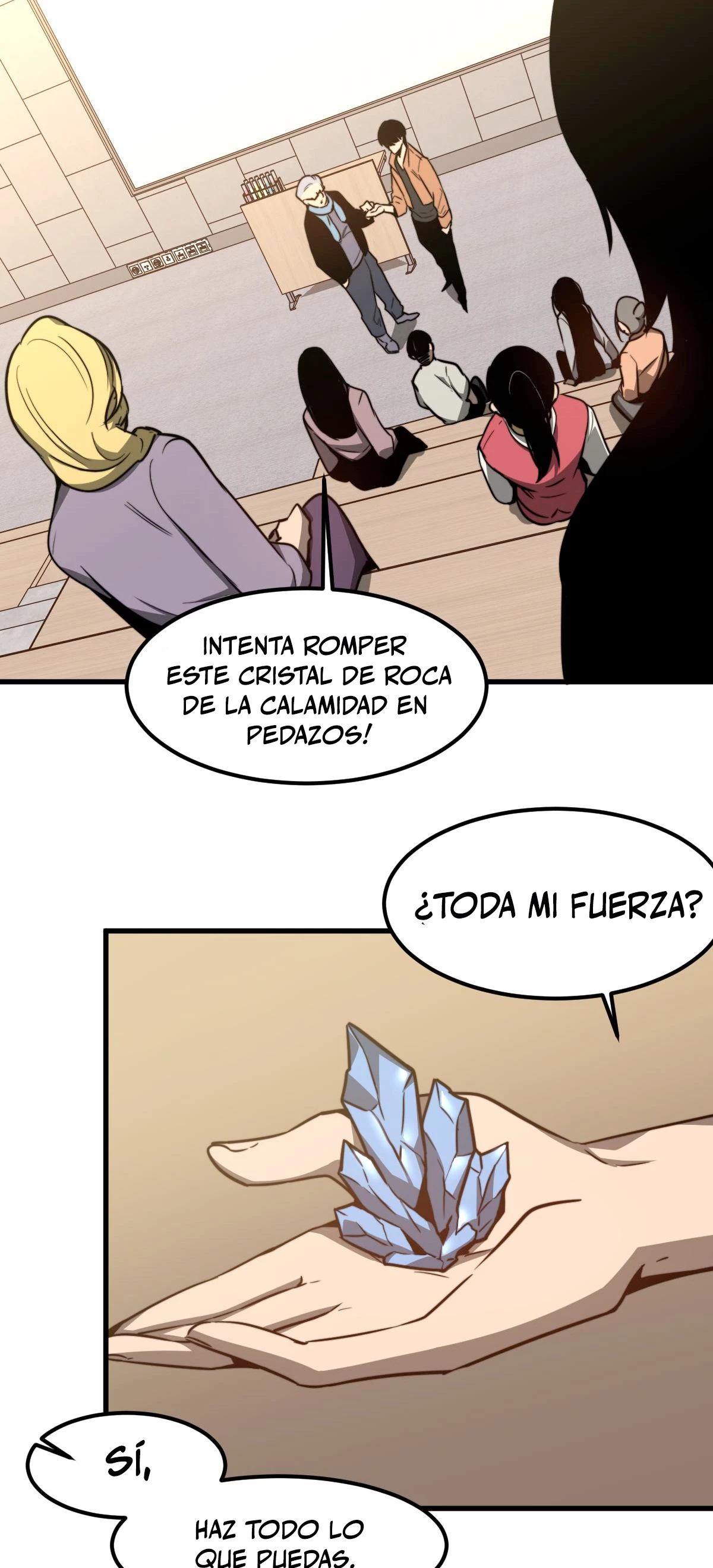 Super Evolución capítulo 55, página 19