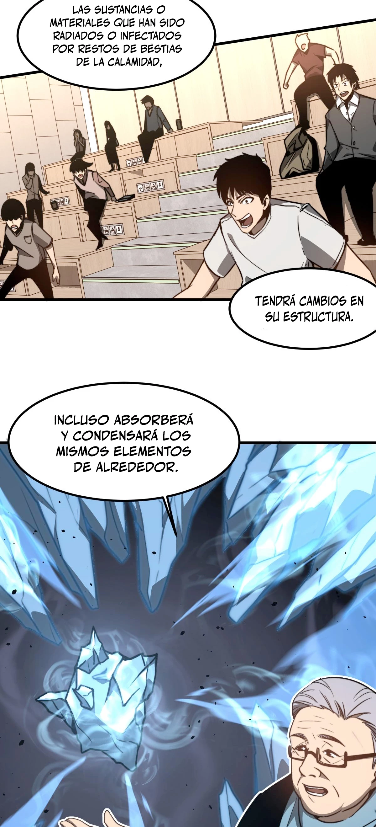 Super Evolución capítulo 55, página 23