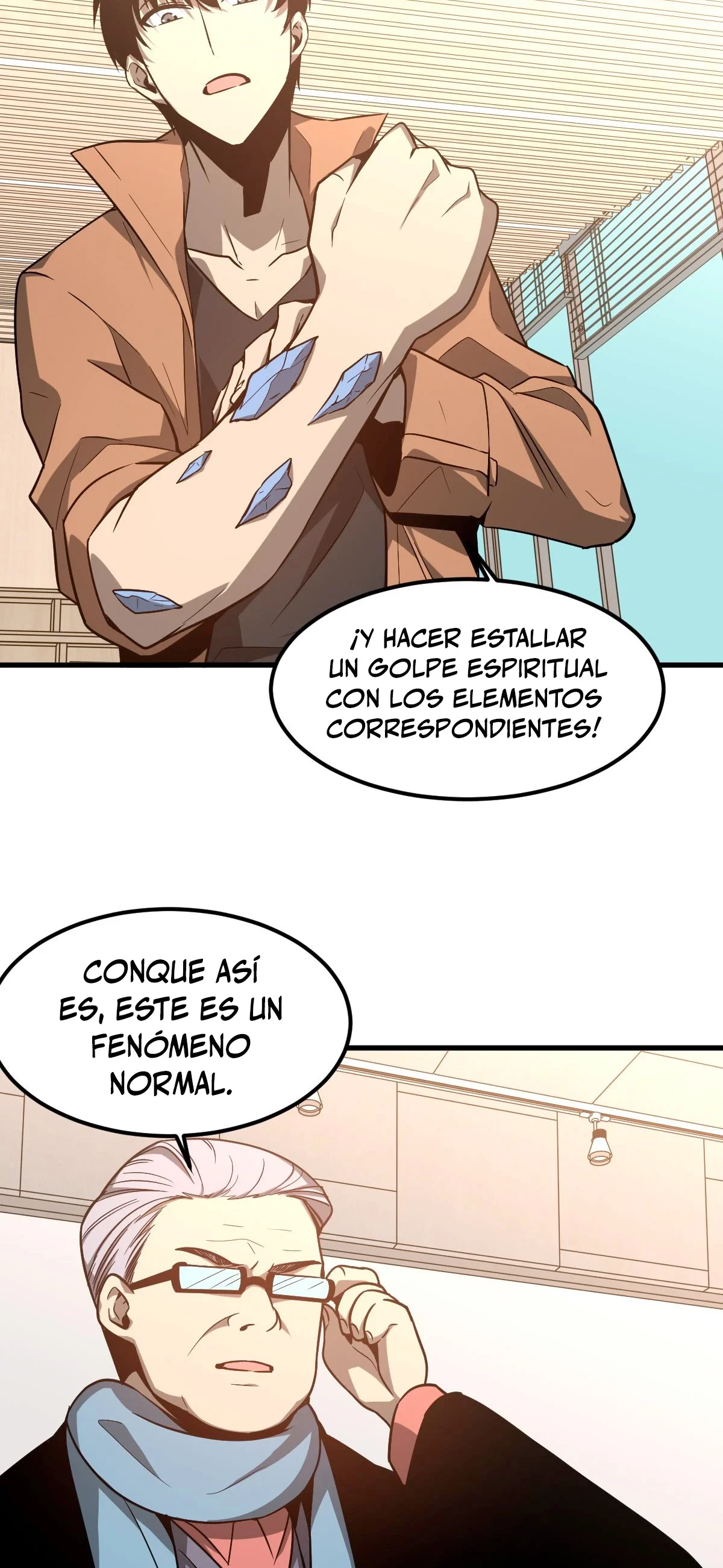 Super Evolución capítulo 55, página 38