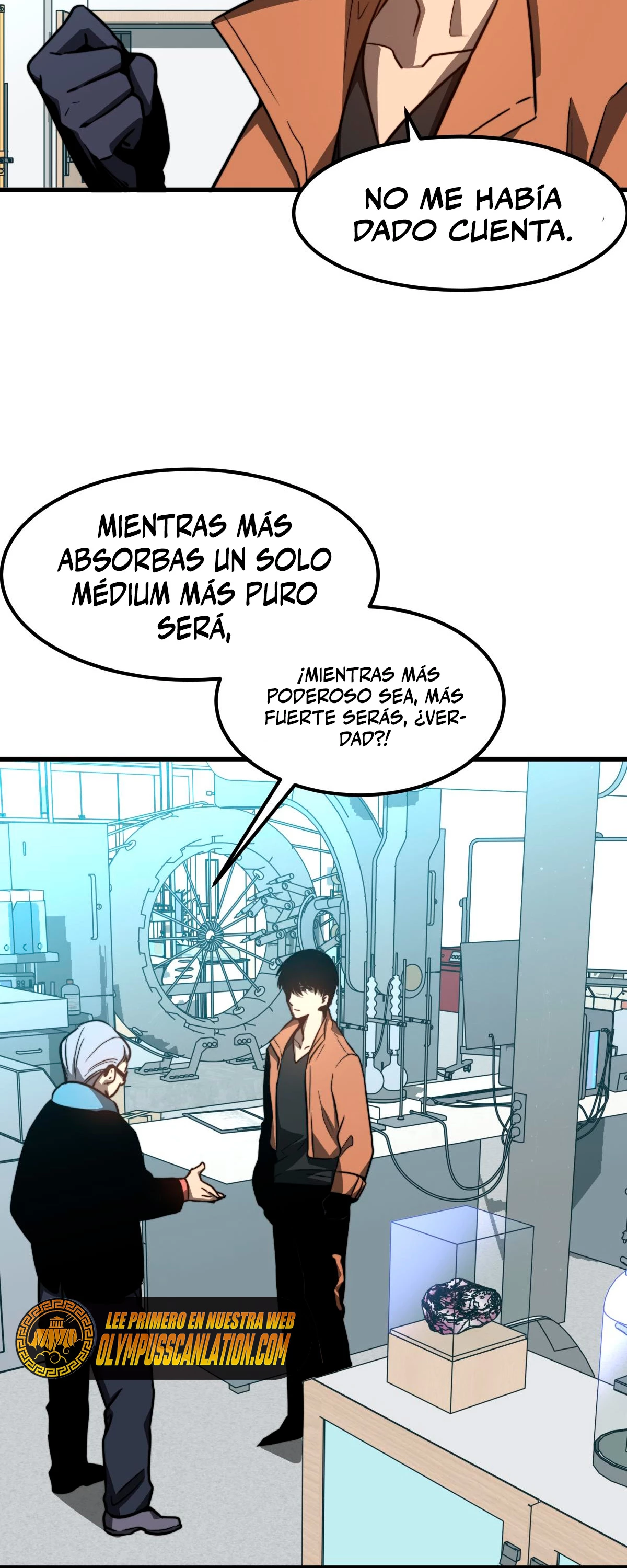 Super Evolución capítulo 56, página 8