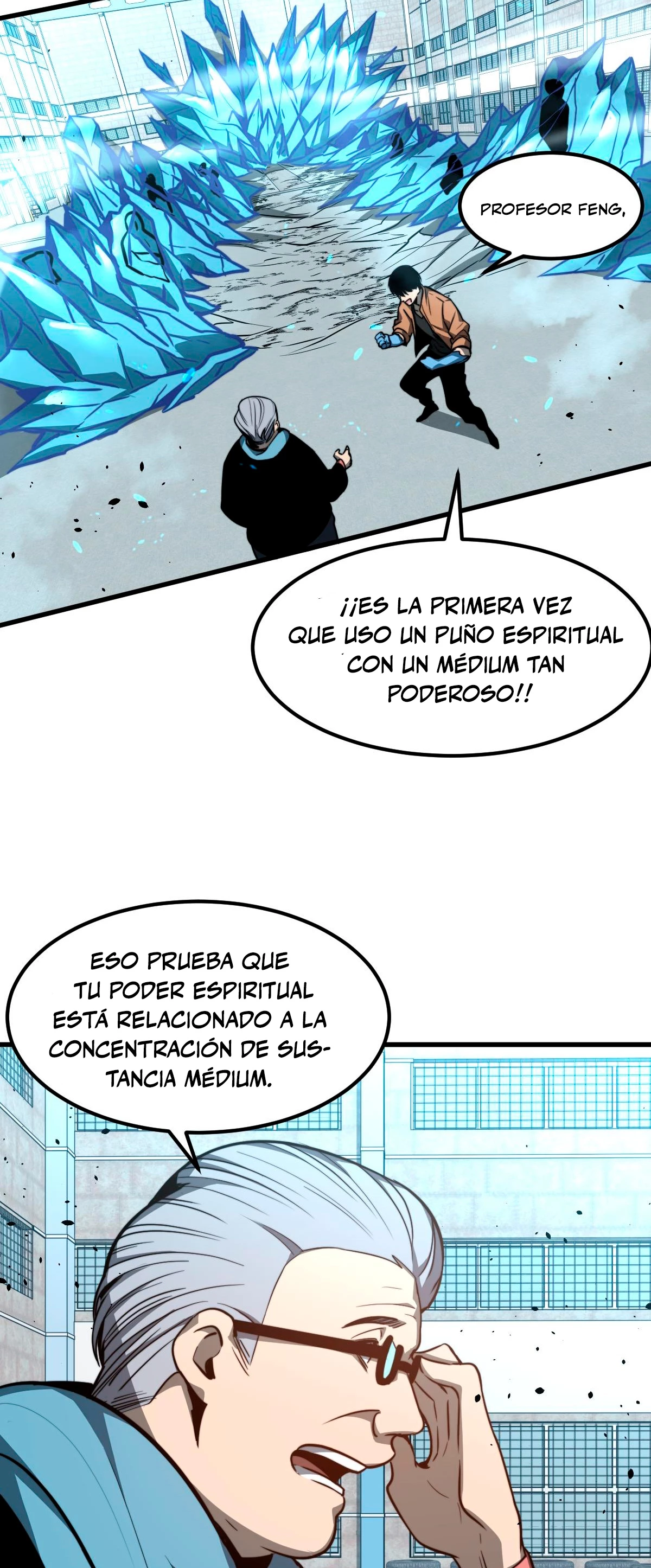 Super Evolución capítulo 56, página 34