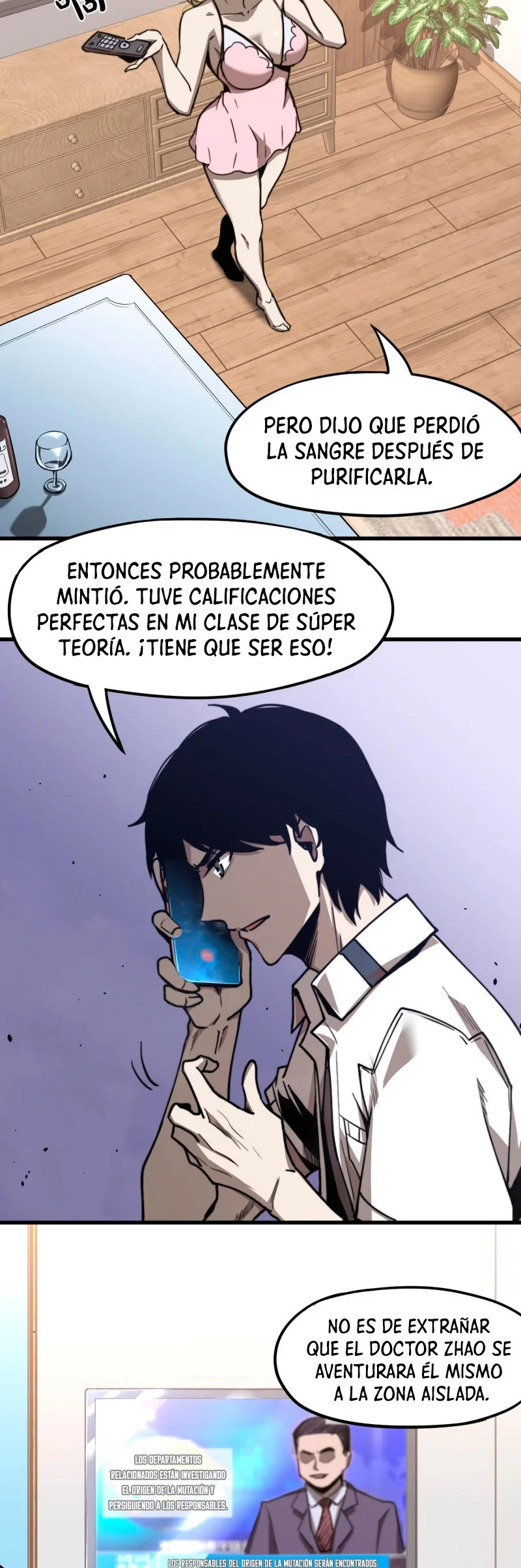 Super Evolución capítulo 7, página 22