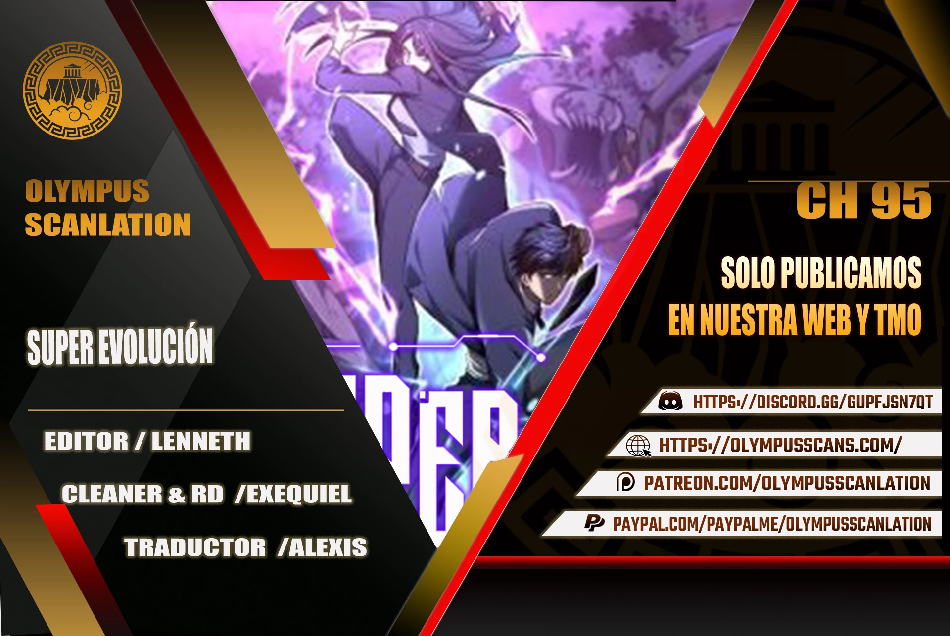 Super Evolución capítulo 95, página 1