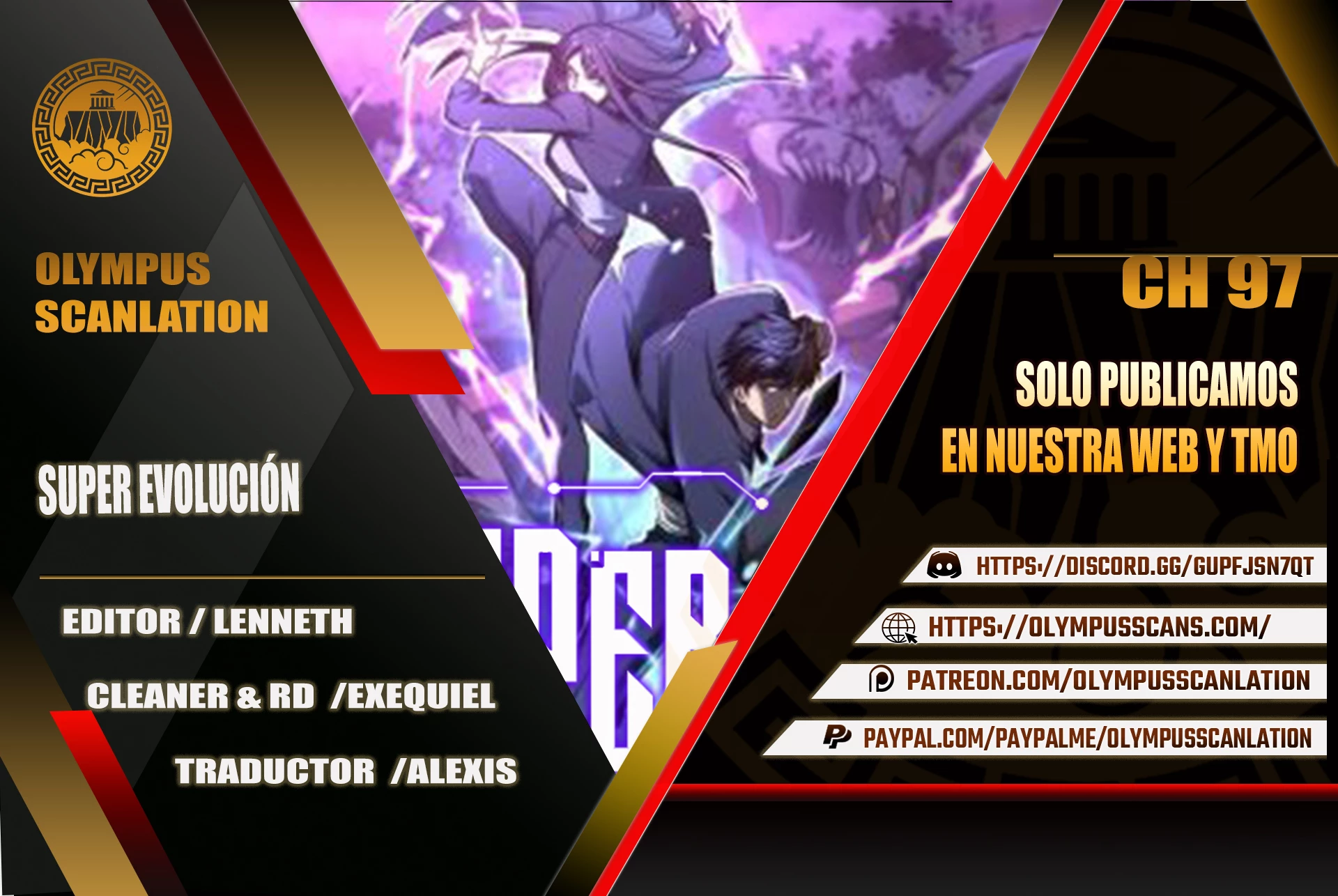 Super Evolución capítulo 97, página 1