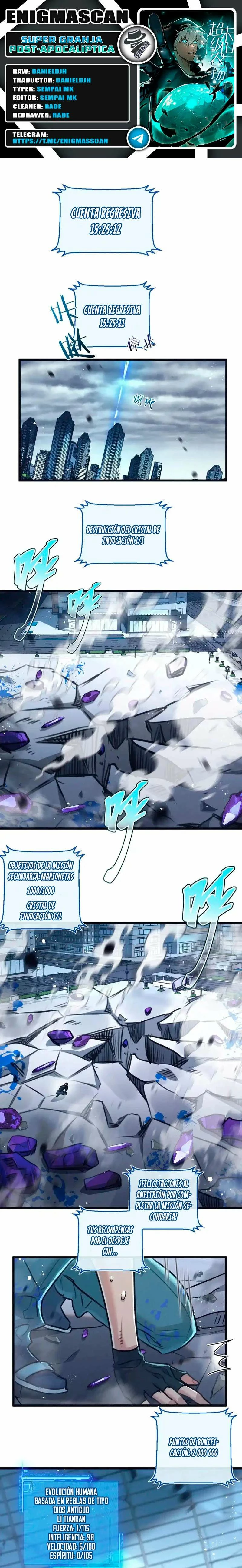 Super Granja Post-apocalíptica capítulo 67, página 1