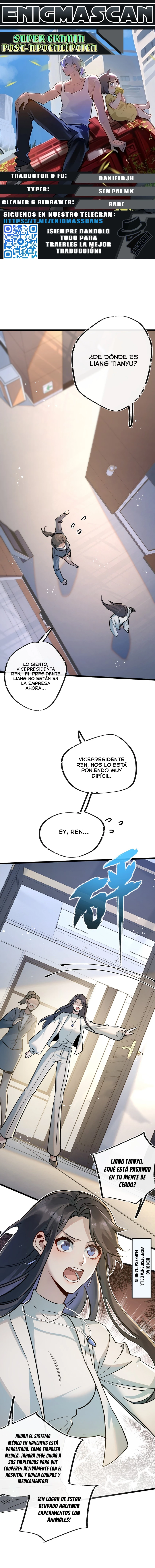 Super Granja Post-apocalíptica capítulo 9, página 1