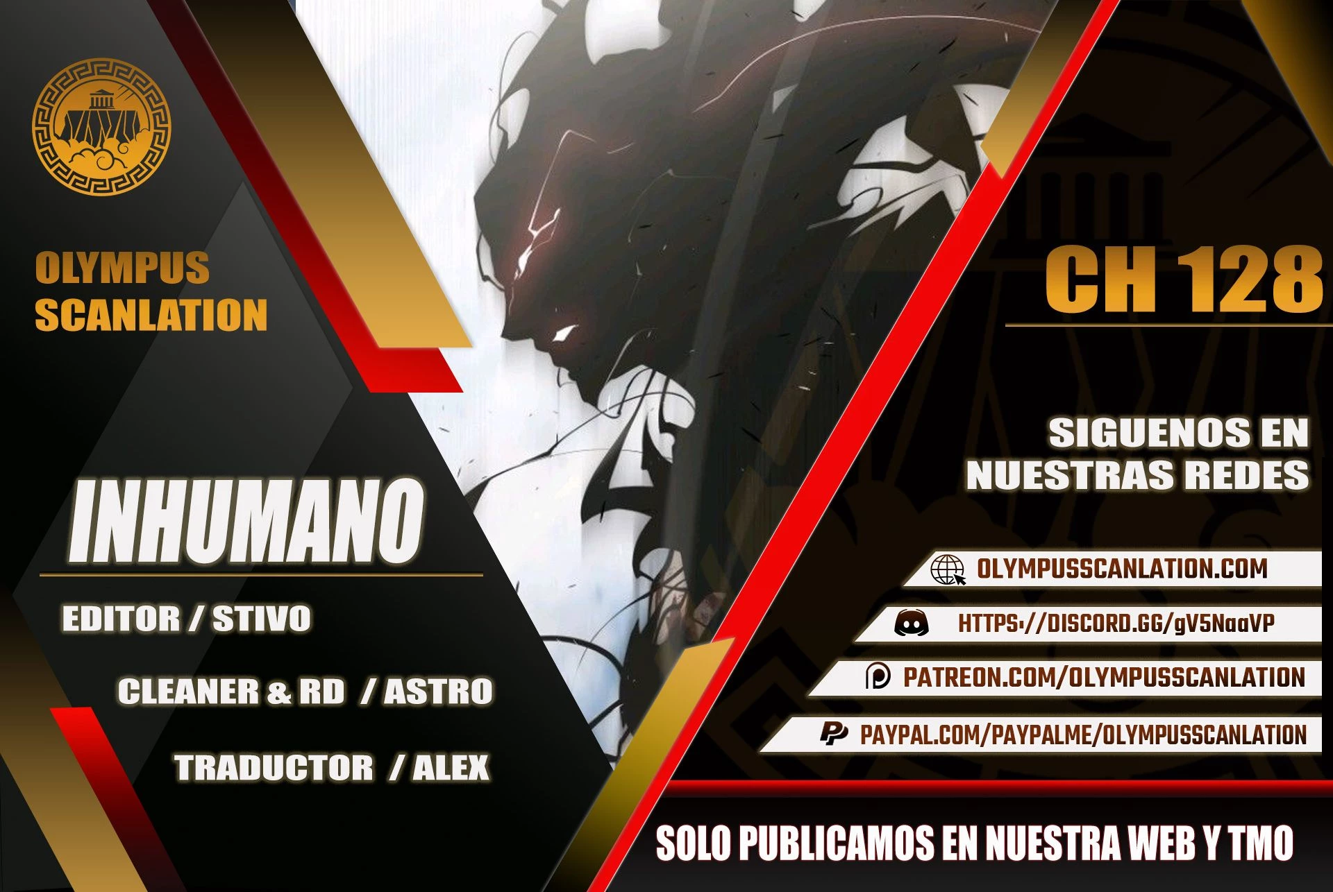 Super humanos capítulo 128, página 1