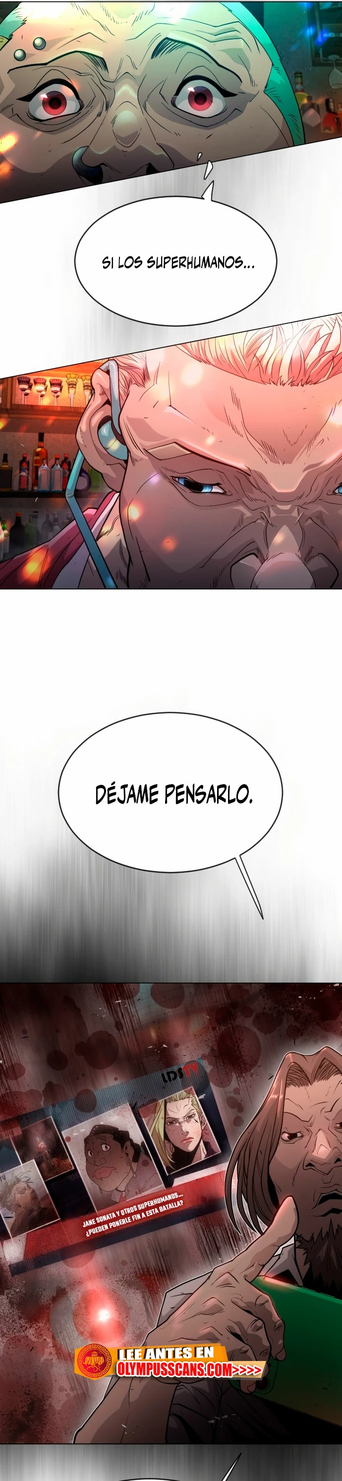 Super humanos capítulo 133, página 20