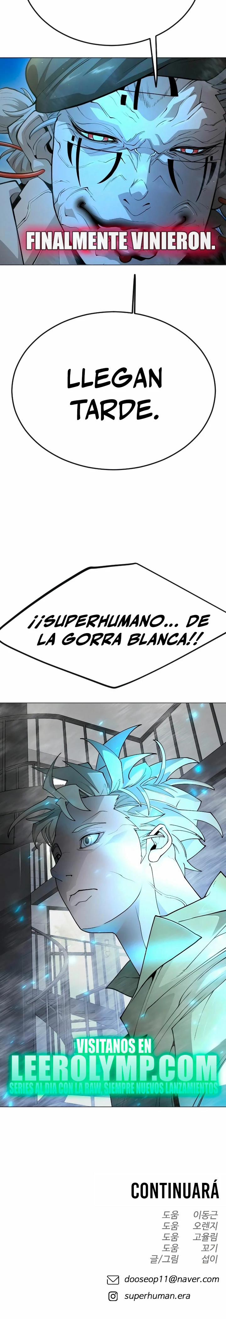 Super humanos capítulo 186, página 34