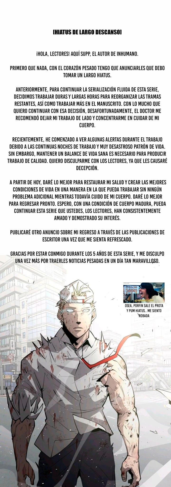 Super humanos capítulo 187.05, página 1