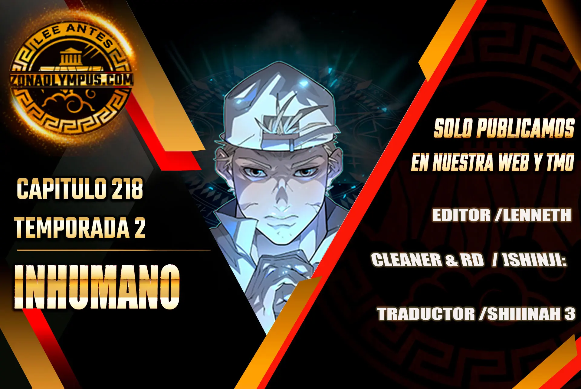 Super humanos capítulo 218, página 1
