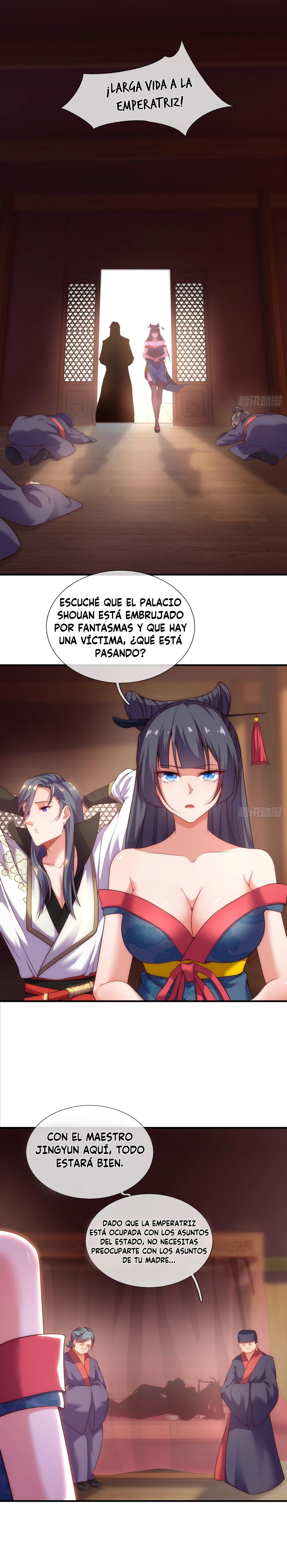 Tan pronto como me convertí en un cuasi-sabio, ¡fui convocado por la emperatriz! capítulo 2, página 14