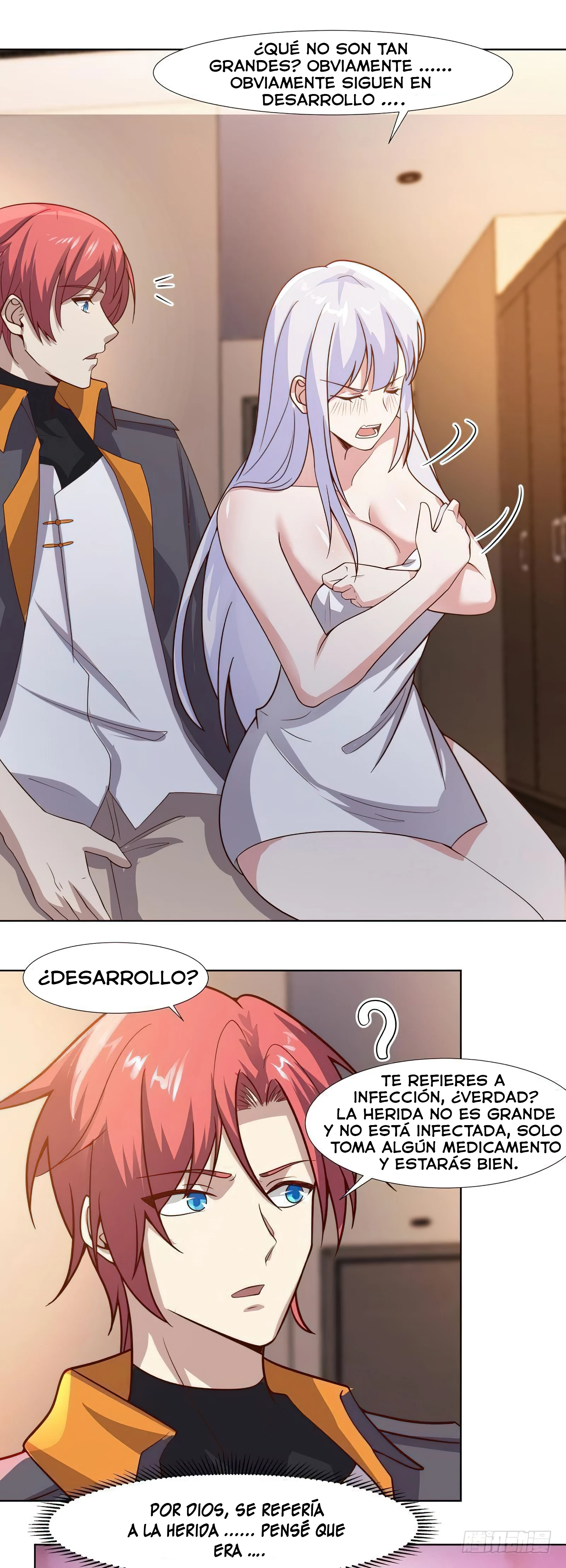 Tengo el cuerpo del dragon capítulo 458, página 9