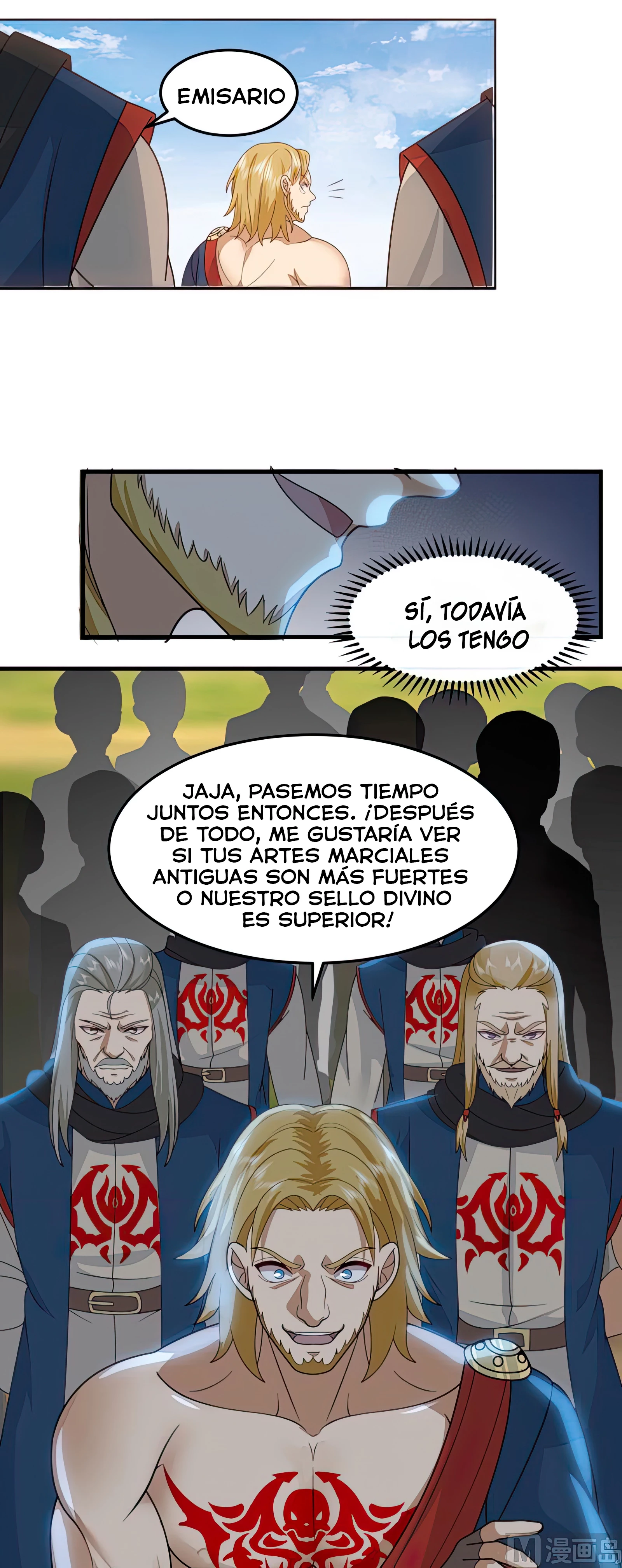 Tengo el cuerpo del dragon capítulo 485, página 4