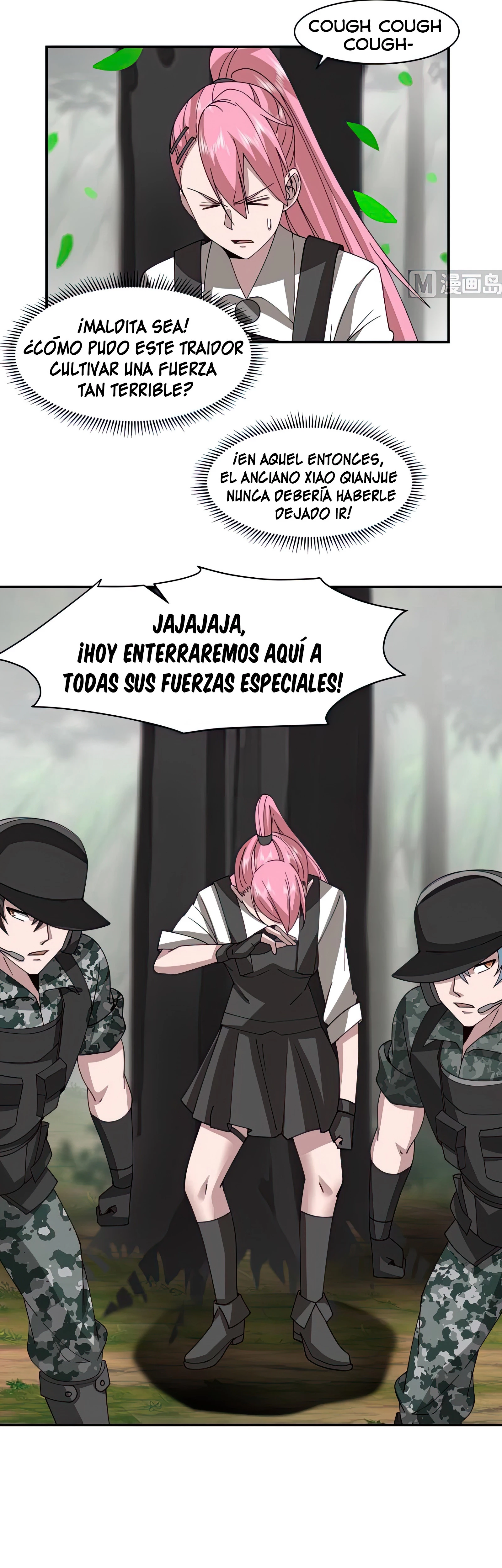 Tengo el cuerpo del dragon capítulo 494, página 9