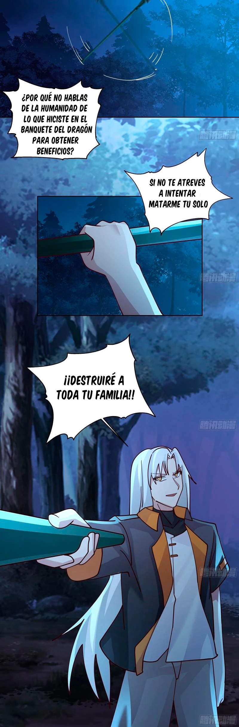 Tengo el cuerpo del dragon capítulo 555, página 4