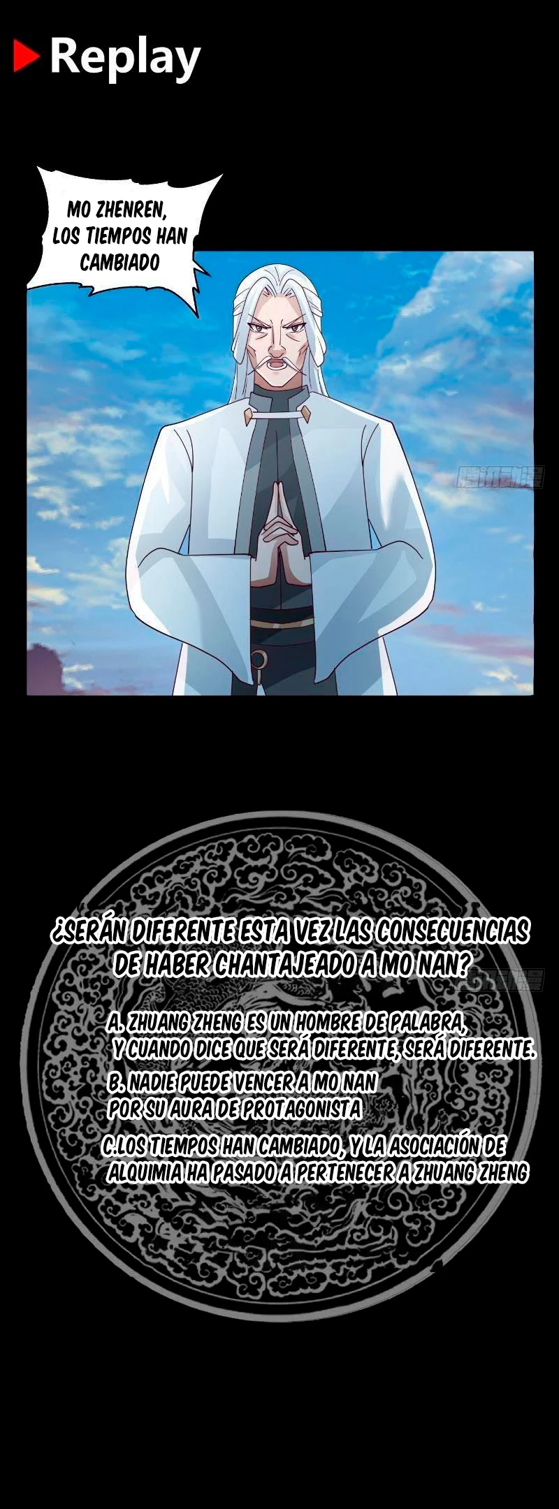 Tengo el cuerpo del dragon capítulo 555, página 13