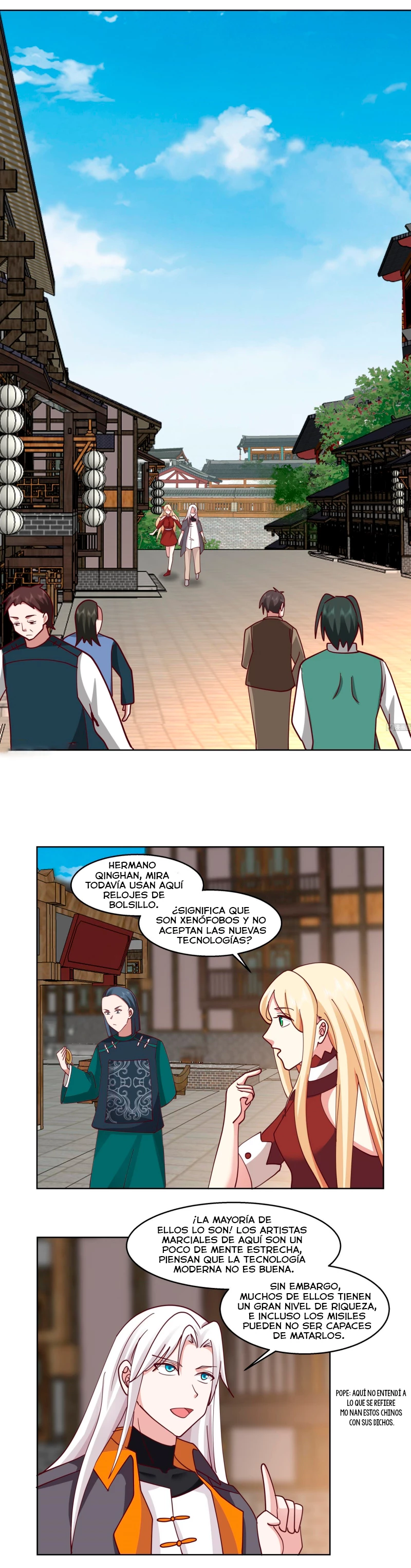 Tengo el cuerpo del dragon capítulo 583, página 8