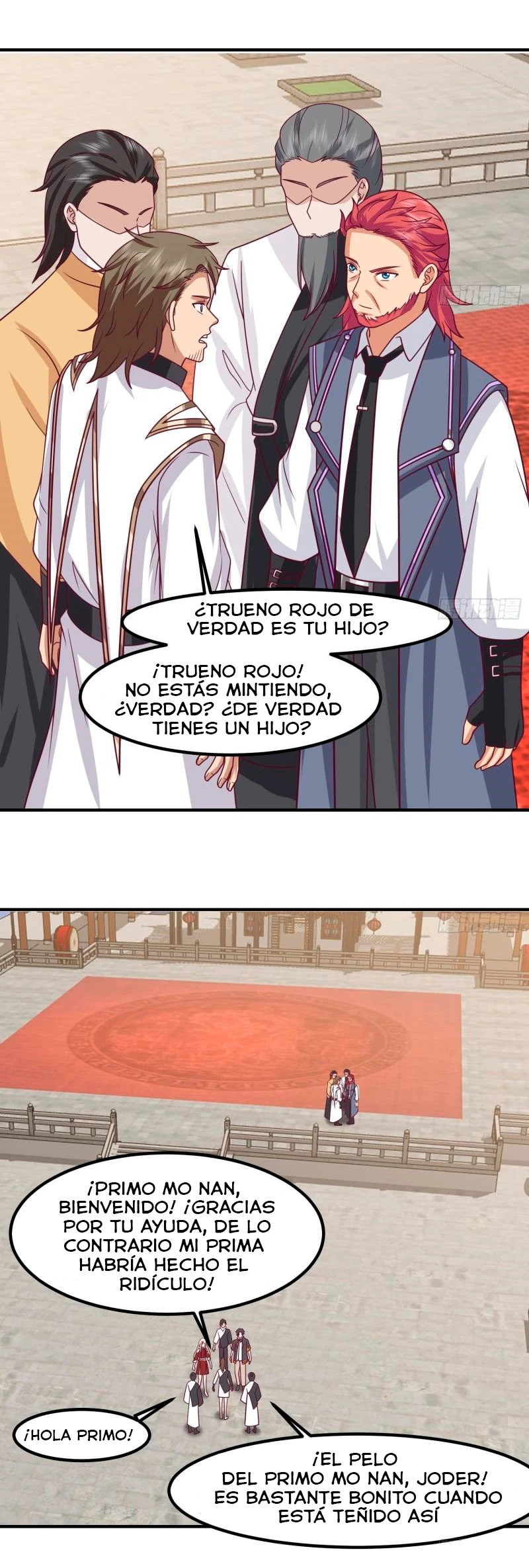 Tengo el cuerpo del dragon capítulo 595, página 8