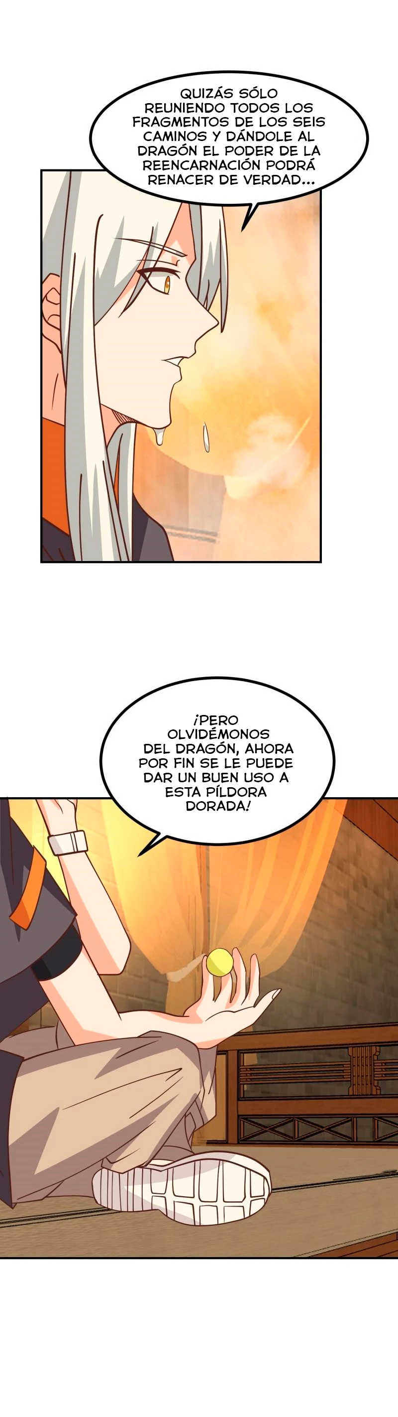 Tengo el cuerpo del dragon capítulo 604, página 8