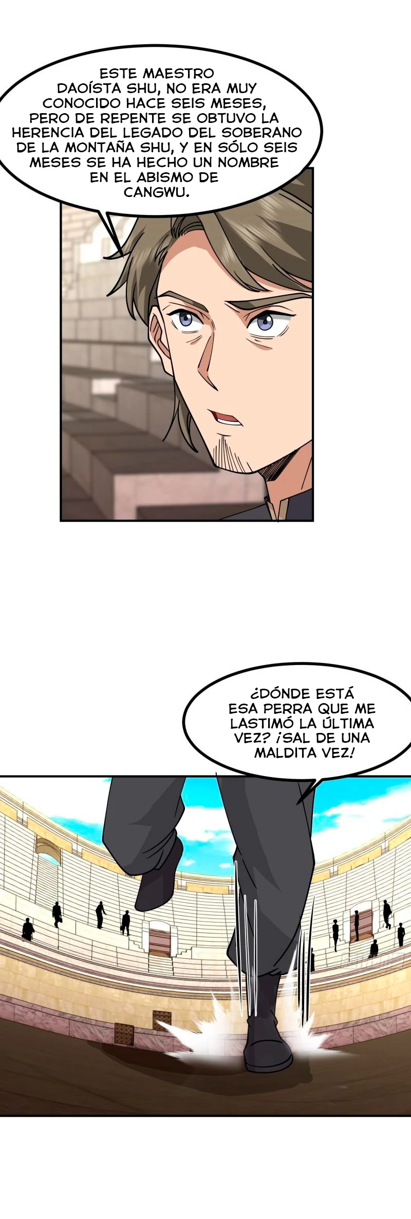 Tengo el cuerpo del dragon capítulo 605, página 10