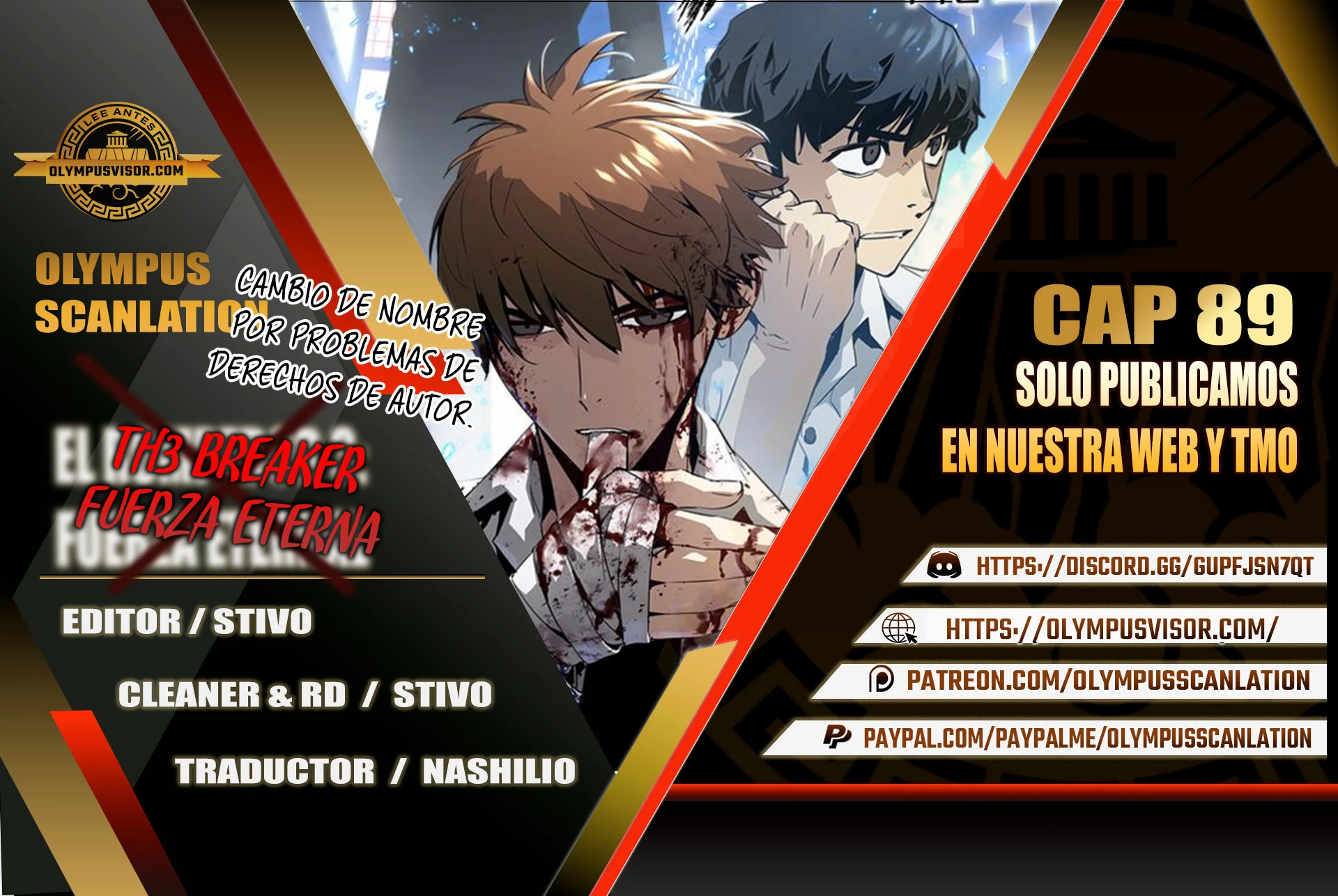 Th3 Breaker Fuerza eterna capítulo 89, página 1