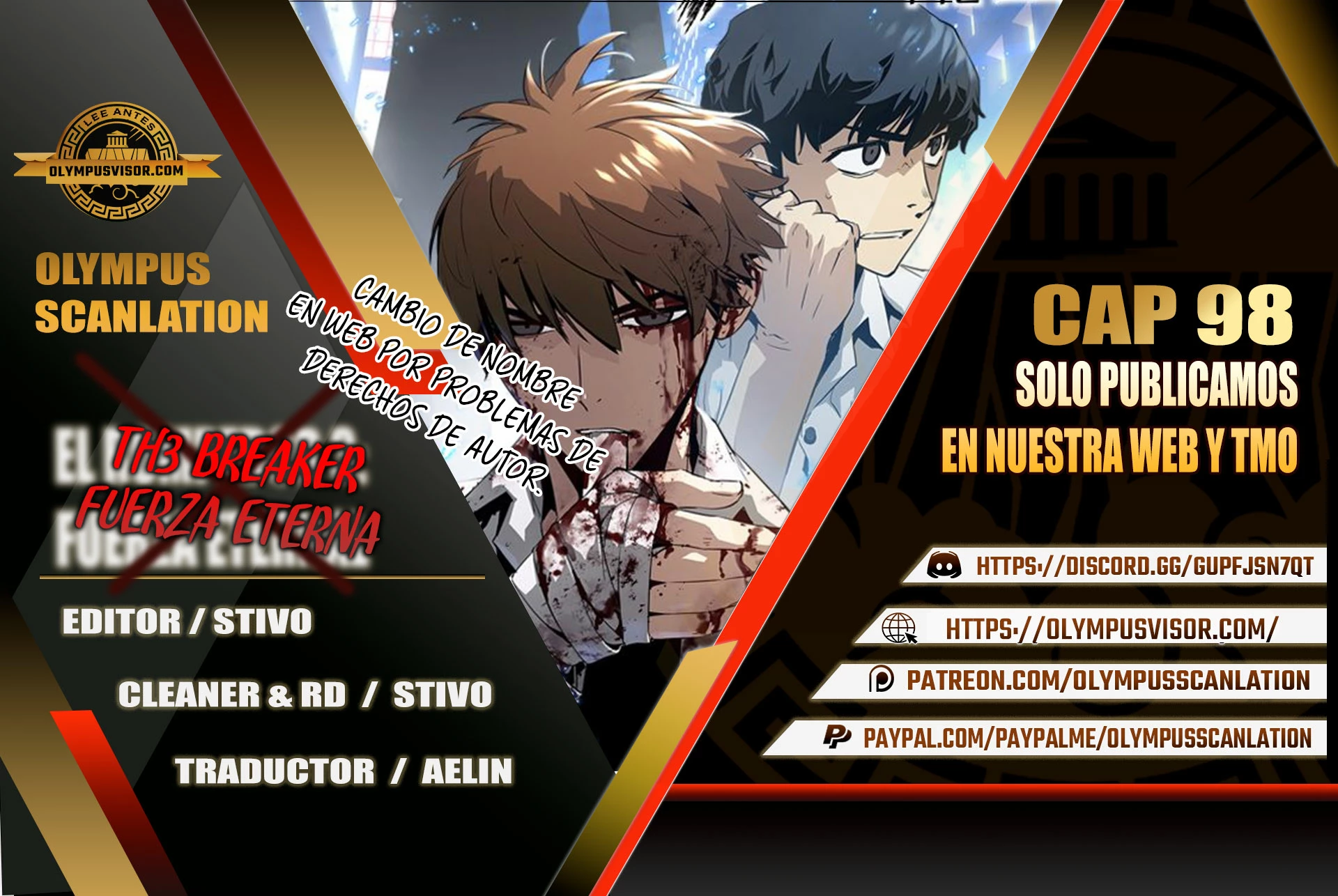 Th3 Breaker Fuerza eterna capítulo 98, página 1
