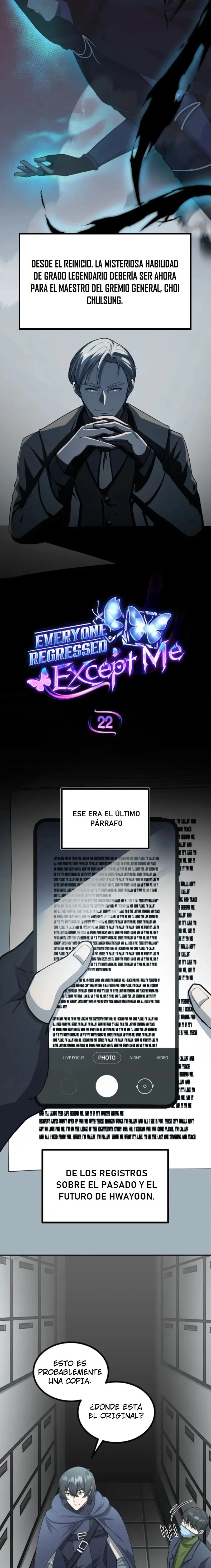 Todos retrocedieron menos ¡YO! capítulo 22, página 4