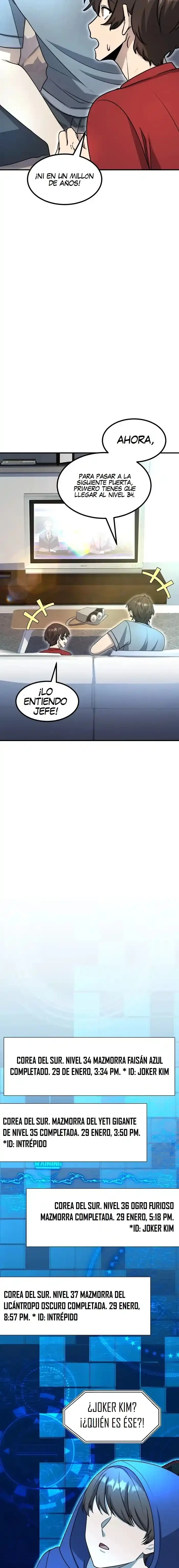 Todos retrocedieron menos ¡YO! capítulo 32, página 11