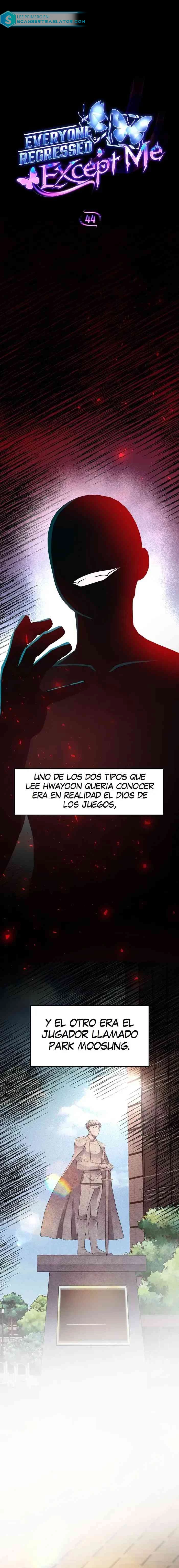 Todos retrocedieron menos ¡YO! capítulo 44, página 1