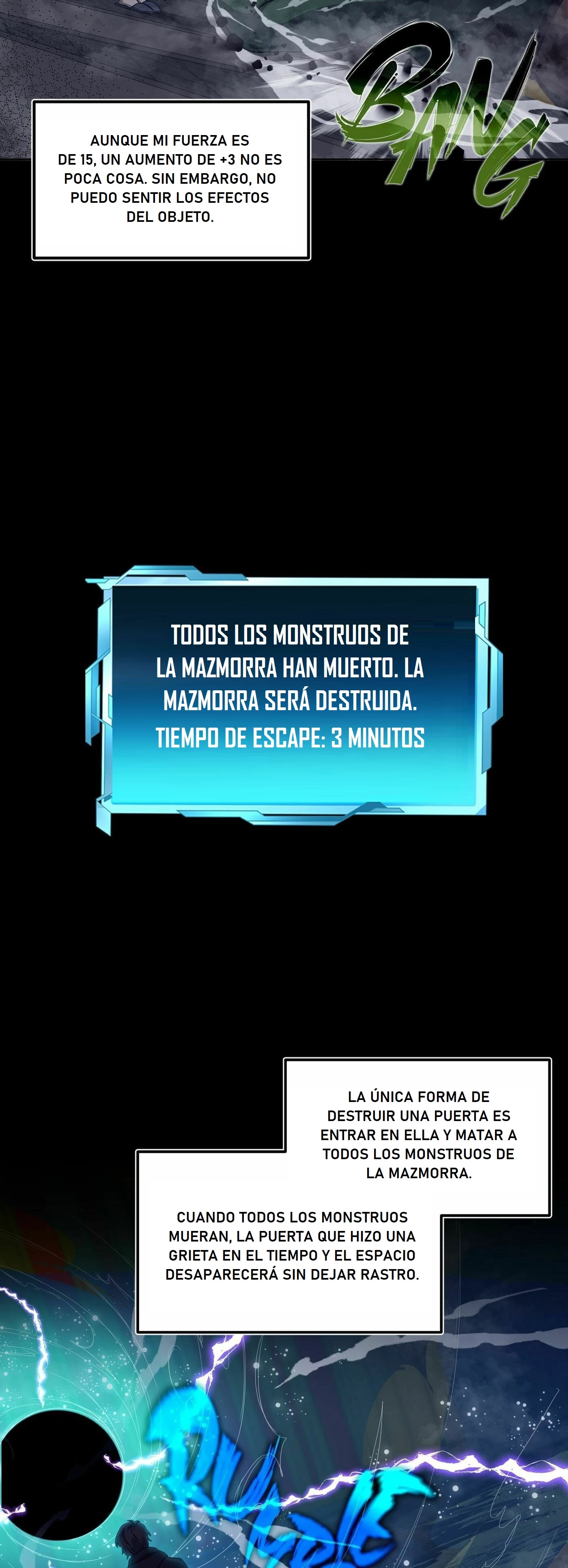 Todos retrocedieron menos ¡YO! capítulo 7, página 9