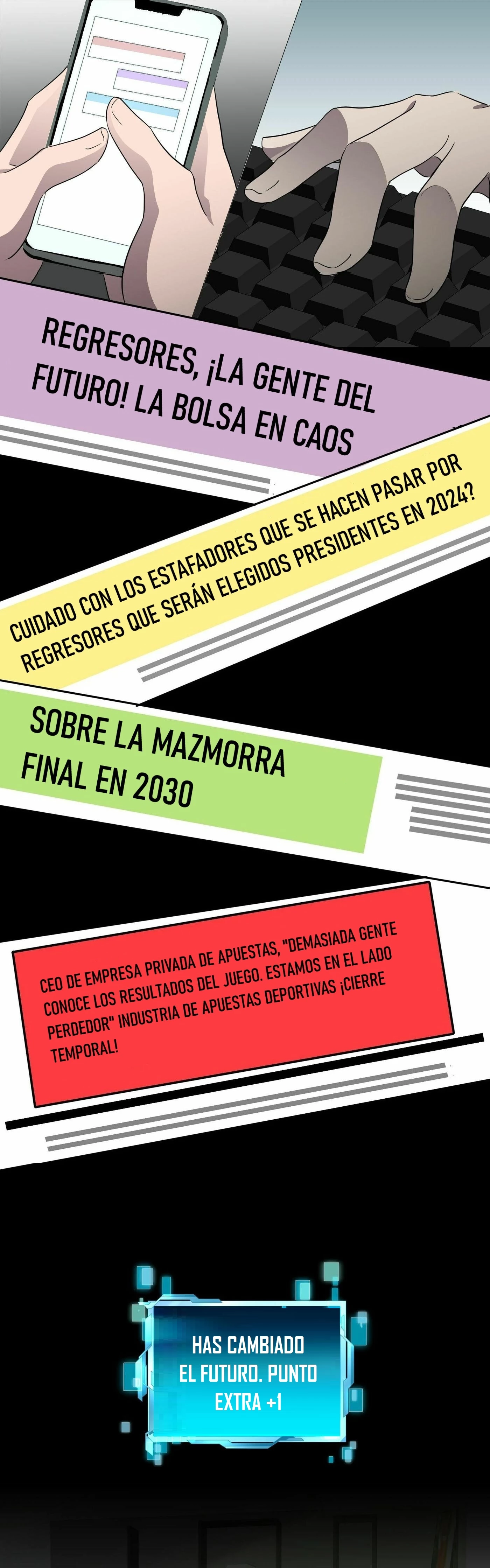 Todos retrocedieron menos ¡YO! capítulo 7, página 32